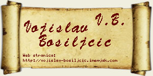 Vojislav Bosiljčić vizit kartica